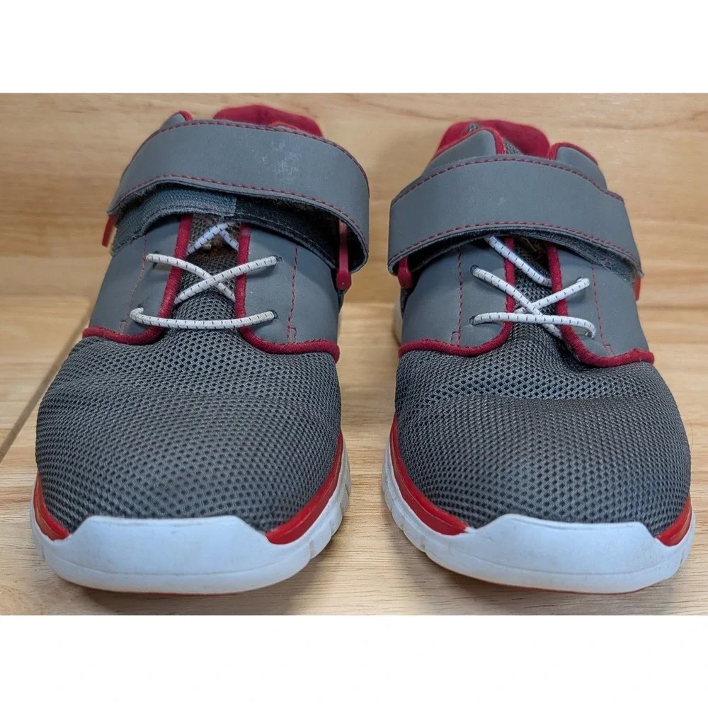 Anodyne‎ No. 46 Men's Comfort Walking Shoes Gray Red Size 8M Diabetic Sneaker